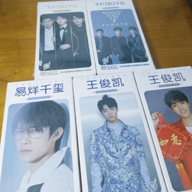 Hộp Postcard TFBOYS, Khải, Nguyên, Thiên
