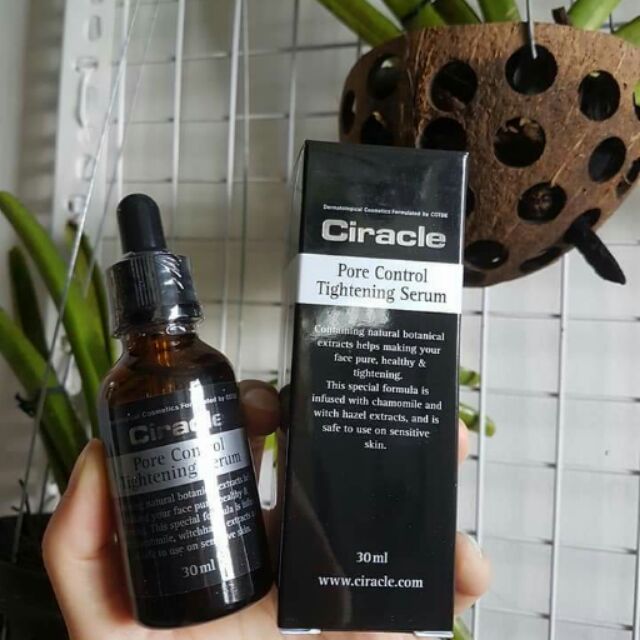 ciracle pore control tightening serum