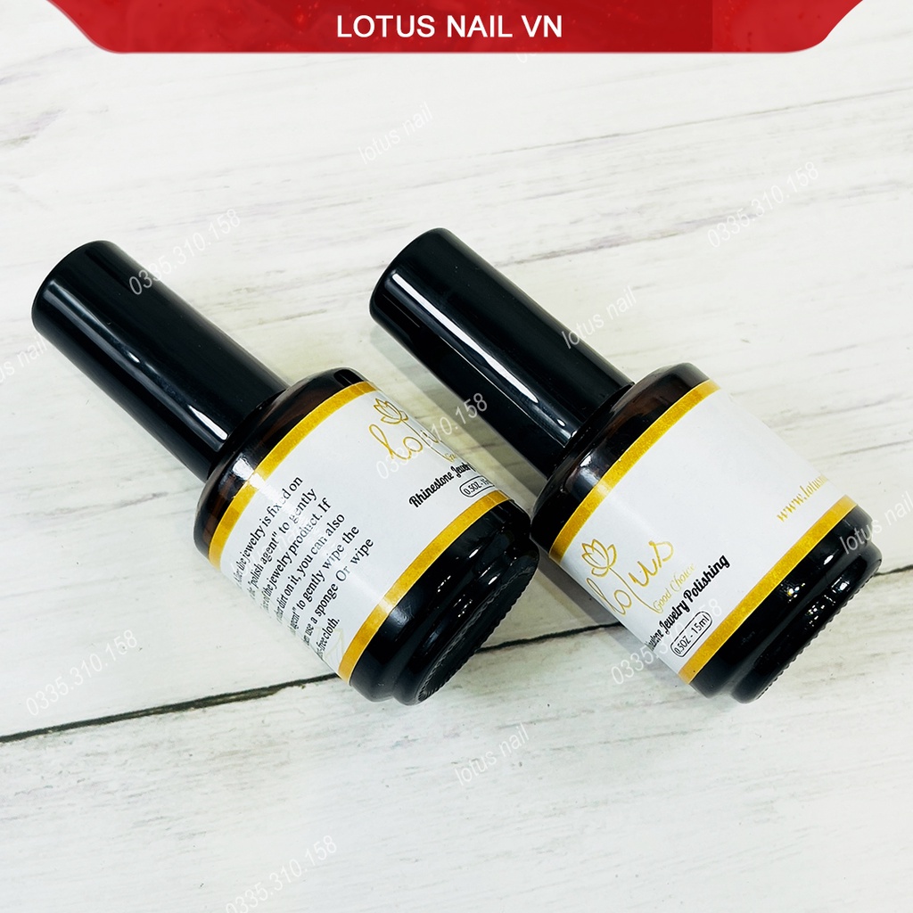 Chai khô keo nhanh - liên kết keo bê tông Lotus 15ml