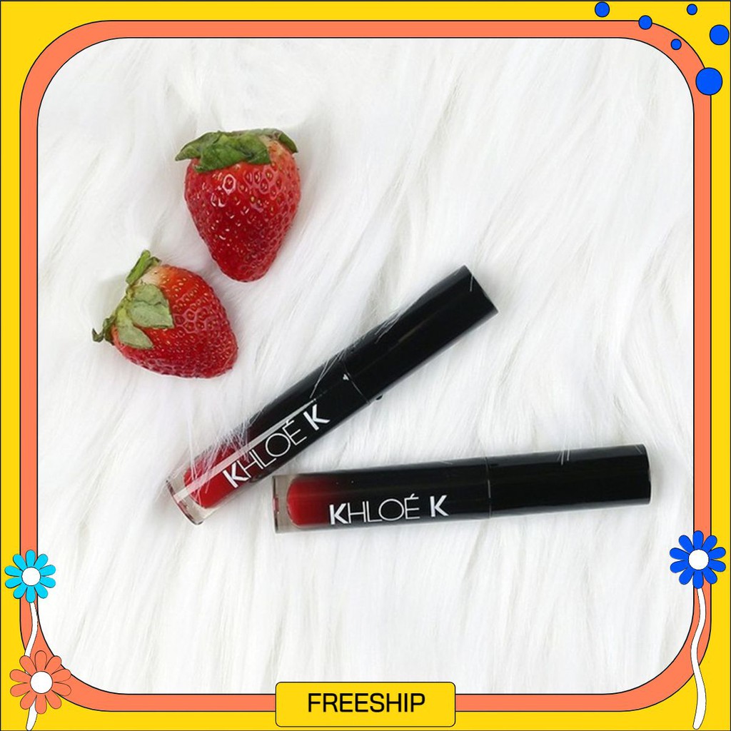 (Combo 2) Son Dưỡng dạng kem Cao Cấp  Đỏ Cam aresshop02