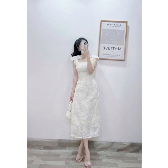 Đầm Ren Bông Hoa Dây