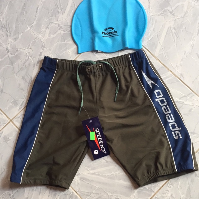 Quần bơi nam lửng ( mua 5 tặng 1 nón bơi ) - Hàng nhập khẩu