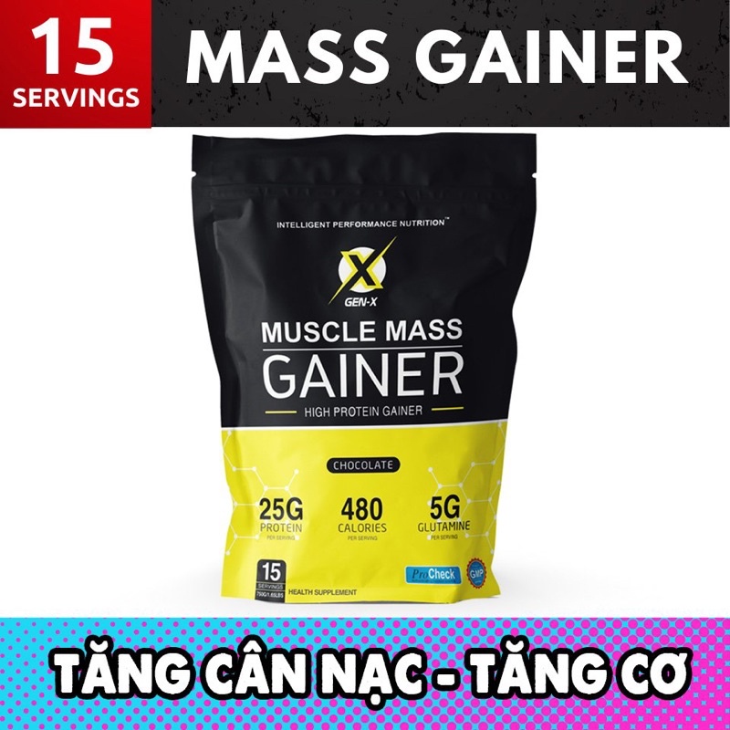 Sữa Tăng Cân Tăng Cơ Mass Gainer 750gr ( Mua 2 Tặng Shaker )