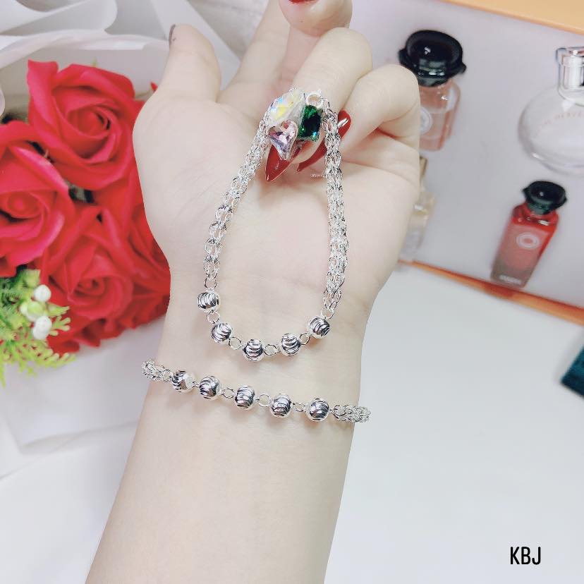 Lắc tay phụng bi bạc