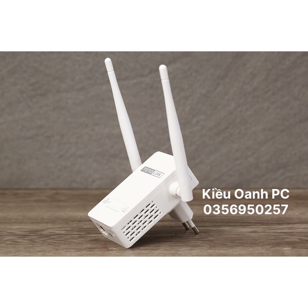 Bộ mở rộng sóng WiFi kèm Repeater Chuẩn N Totolink EX200 - Mới Bảo hành Chính hãng 24 Tháng