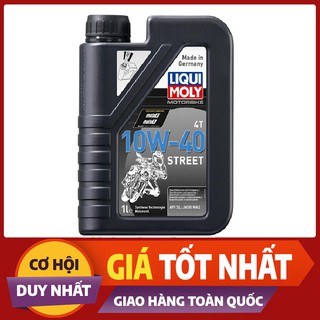 [Freeship] Nhớt Nhập Khâu  Liqui Moly Street 10W40 1 Lít ( Nhập Đức)