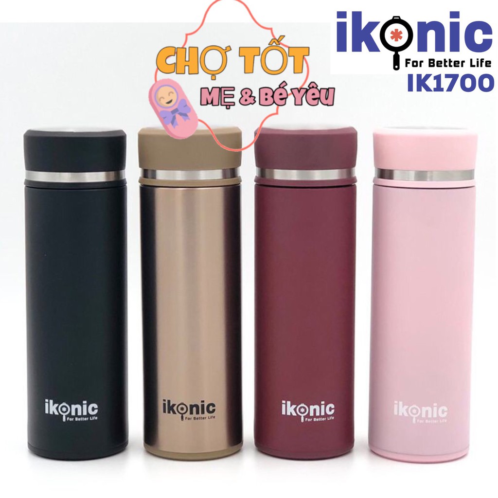 BÌNH GIỮ NHIỆT IKONIC INOX 304 420ML