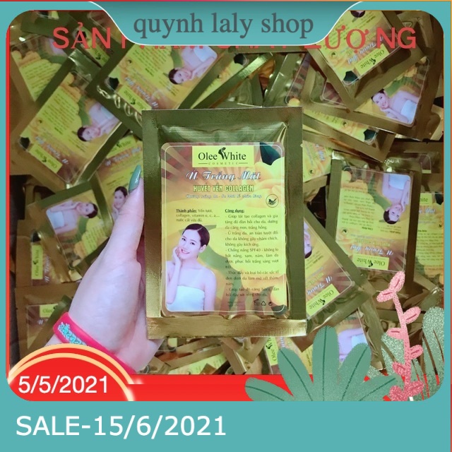 Ủ Trắng Mặt HUYẾT YẾN Collagen