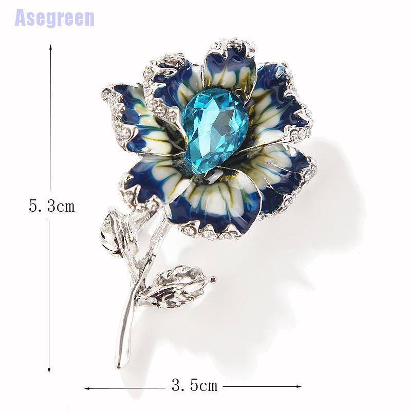 Ghim cài áo hình bông hoa xinh xắn thời trang