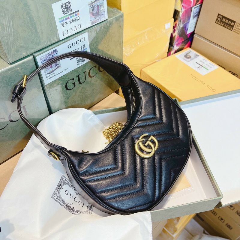 TÚI CẮP NÁCH GUCCI SUPER FULL BOX SEAL SZ 22