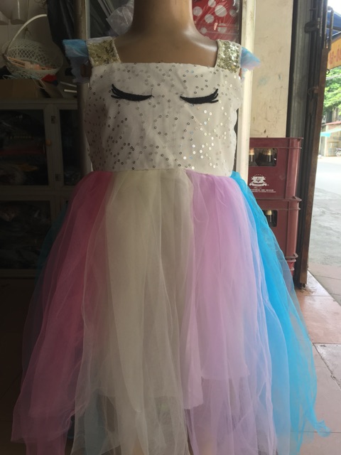 Váy cầu vồng ngựa pony