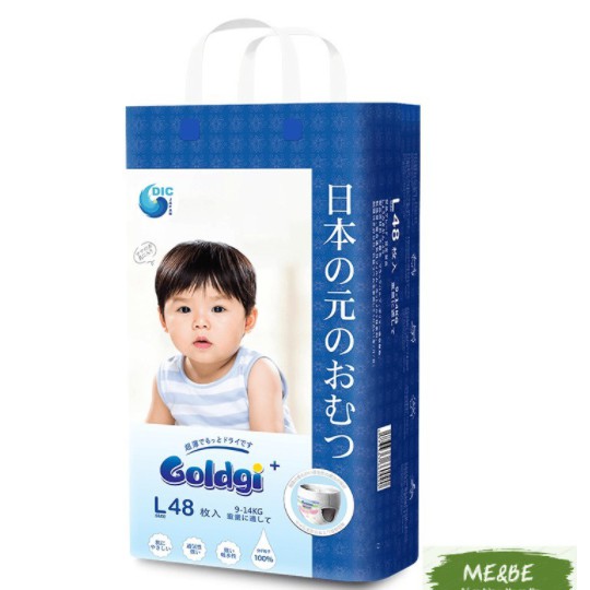 Bỉm Goldgi cao cấp Nhật đủ size Nb92/S84/M66/M60/L56/L48/XL46/XL44/XXL34