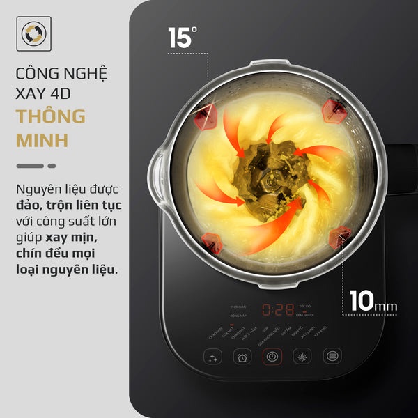 Máy Làm Sữa Hạt OLIVO CB20 - Thương hiệu Mỹ - Bảo Hành Chính Hãng 24 Tháng