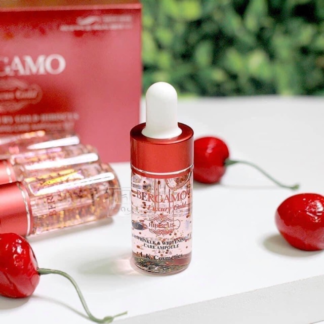 Serum Bergamo Luxury Gold Hibiscus.