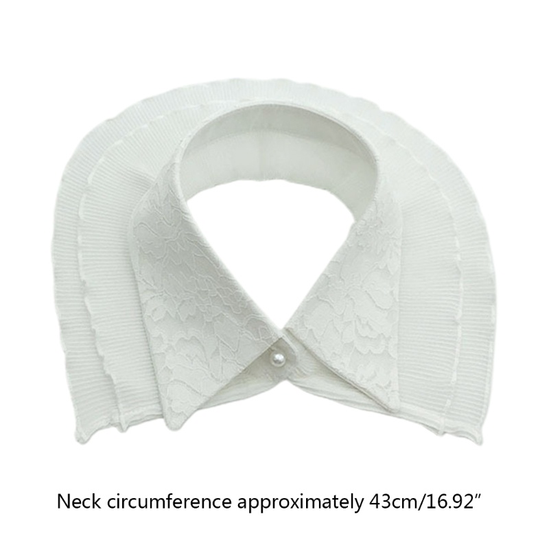 Khăn Choàng Cổ Ren Hoa Giả Nhiều Lớp Cho Nữ