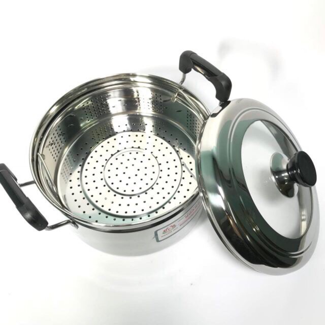 Nồi hấp inox cao cấp hoàng gia hàng dày