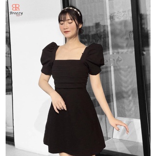 Đầm ly ngực tay bèo