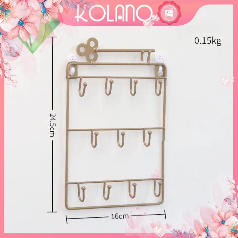 Giá Treo Đồ KOLANO Giá Để Đồ Trang Sức, Treo Chìa Khóa, Treo Khẩu Trang Đa Năng Tiện Dụng HG-001285