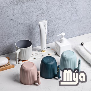 [WC10] Cốc đánh răng nhựa 500ml có quai cầm cao cấp No 6866,cốc nhựa uống nước không nắp 500ml GIA DỤNG THÔNG MINH MÝA