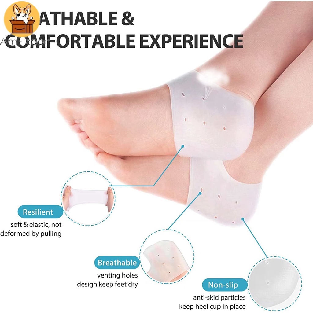 Đệm Gel Thoáng Khí Giảm Đau Gót Chân Tiện Dụng