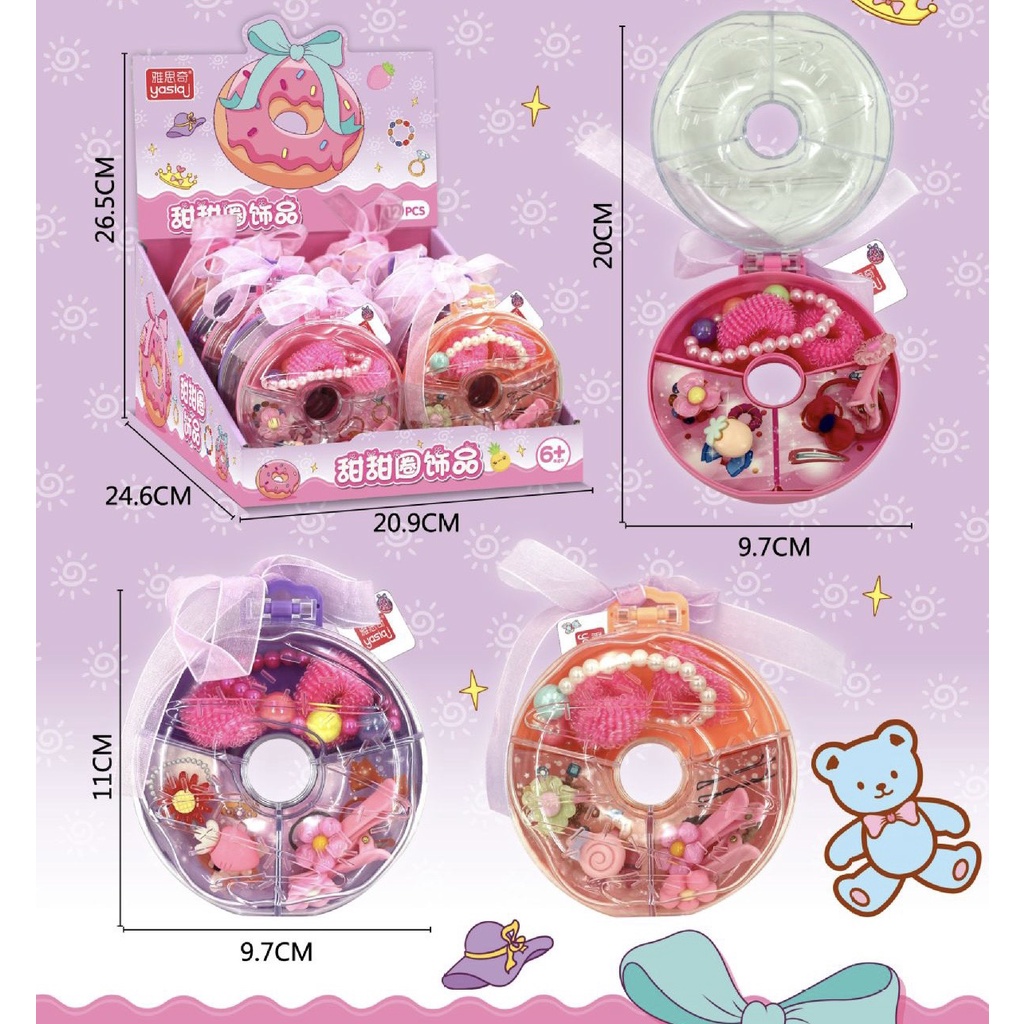 Hộp trang sức hình bánh donut - MH: B0376