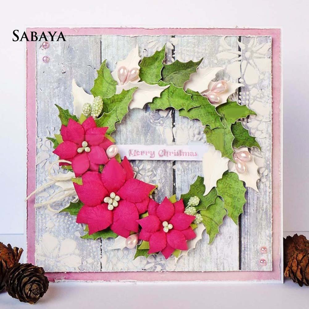 Khuôn Cắt Giấy Bằng Kim Loại Làm Hoa Trạng Nguyên Trang Trí Scrapbook DIY