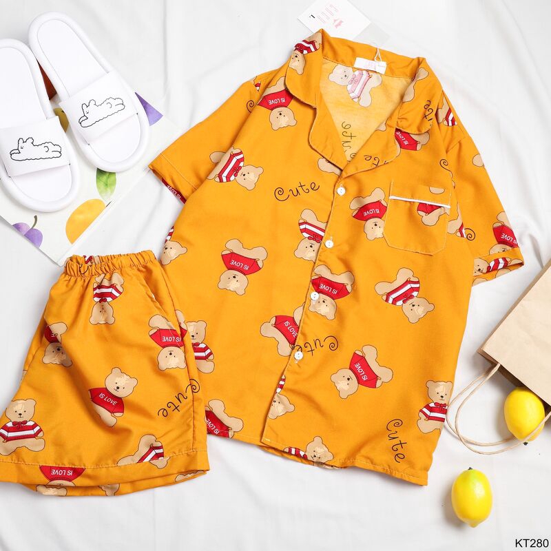 𝑪𝑶𝑪𝑶 𝑩𝑰𝑲𝑰𝑵𝑰 Bộ Đồ Ngủ - Đồ Mặc Nhà Kate Thái ( KT280 ) | BigBuy360 - bigbuy360.vn