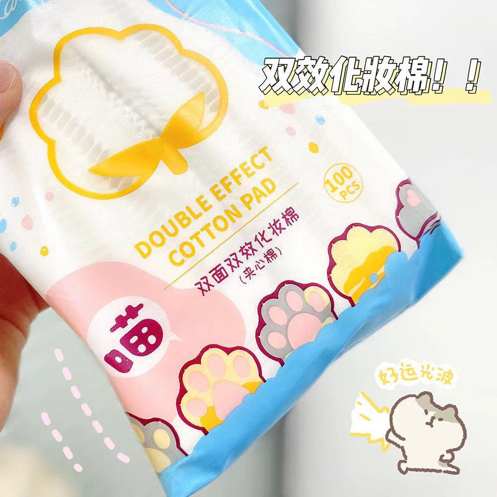 Set 200 Bông Trang Điểm Cotton Mềm Chất Lượng Cao