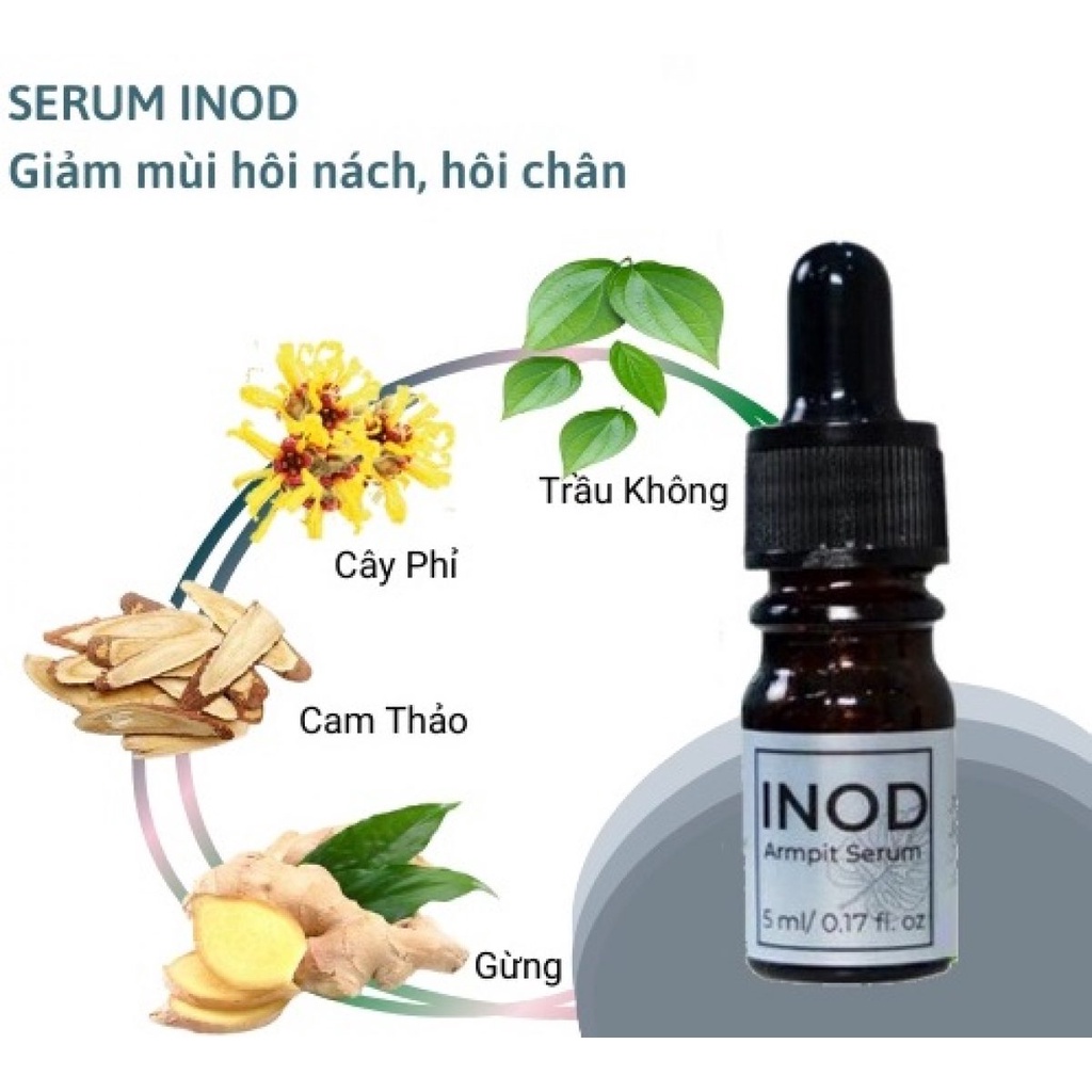 Serum INOD Huyền Phi Khắc Tinh Hôi Nách Và Hôi Chân 5ml