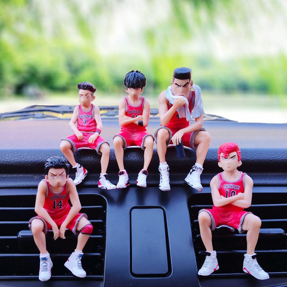 JONYE Bộ 5 Đồ trang trí Nhân Vật Trong SLAM DUNK Thiết Kế Sáng Tạo Dùng Trang Trí