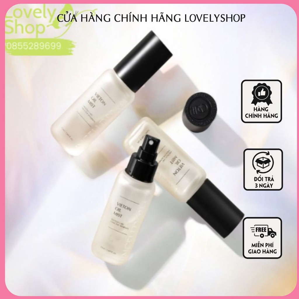 Xịt khoáng căng bóng Incellderm Vallatto Oil Mist Hàn quốc