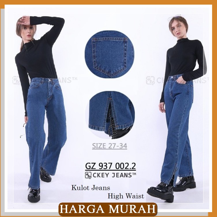 Quần Jeans Culottes Dài MO311 Hàng Ngày Mới Nhất Cho Nữ Tuổi Teen