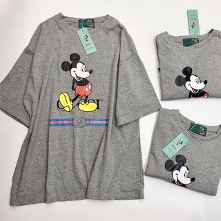 Áo pull mickey tone màu ghi lông chuột