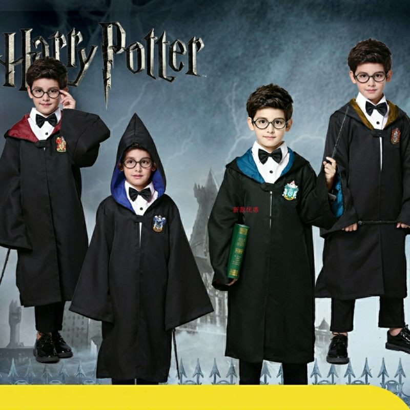 Áo Choàng Hóa Trang Nhân Vật Hogwarts Trong Phim Harry Potter