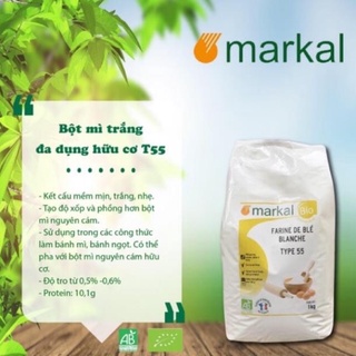 Bột Mỳ Hữu Cơ MARKAL Cho Bé Ăn Dặm