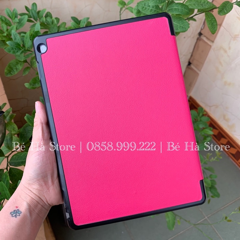 Bao Da Huawei MediaPad M3 Lite 10 Cao Cấp | Smartcover có chân đỡ xem phim | có tự động tắt mở màn hình | Full màu