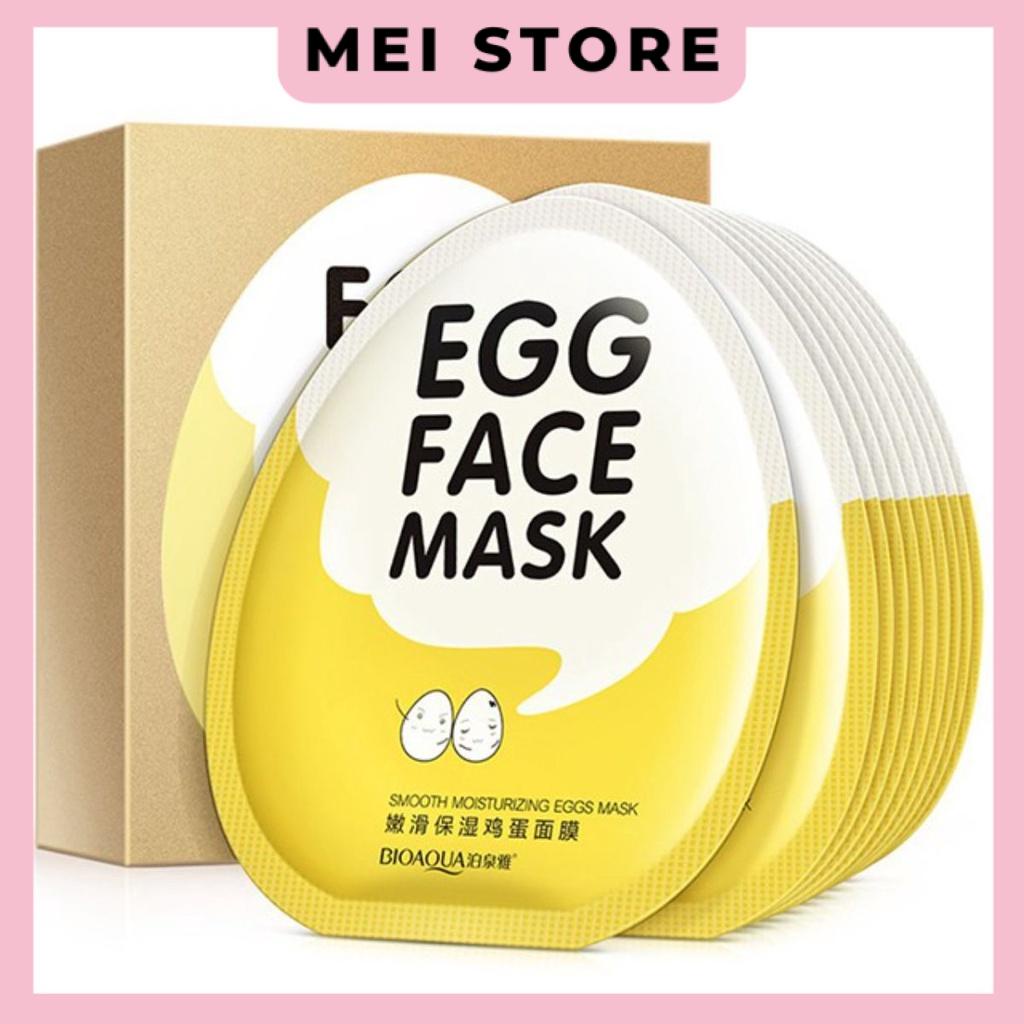 Mặt Nạ Dưỡng Da Trứng Bioaqua Egg Face Mask