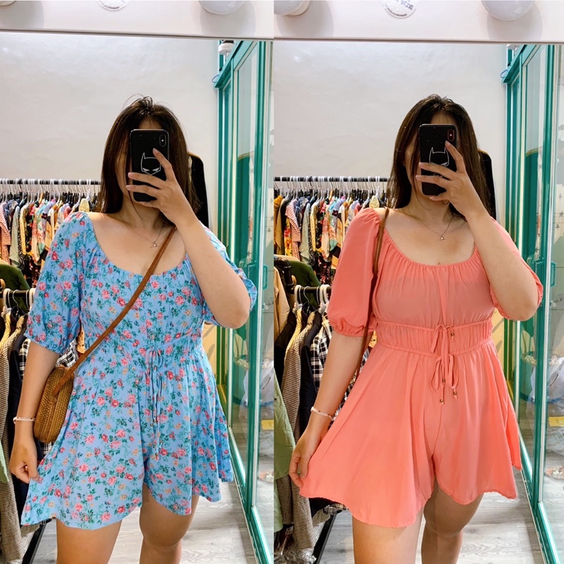 [virusplussize] jumsuit pepop bigsize xuất xịn ảnh chụp tại shop