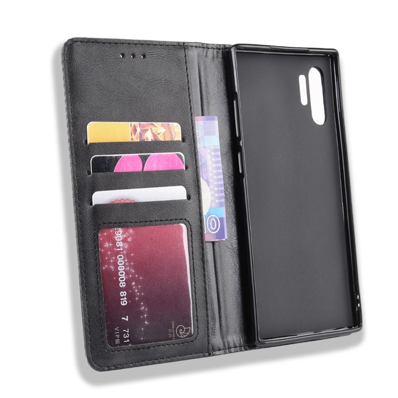 Bao da dạng ví Samsung Note 20, Note 20 ultra, Note 10, Note 10 Plus, Note 10 Lite nắp gập, ngăn đựng thẻ tiền