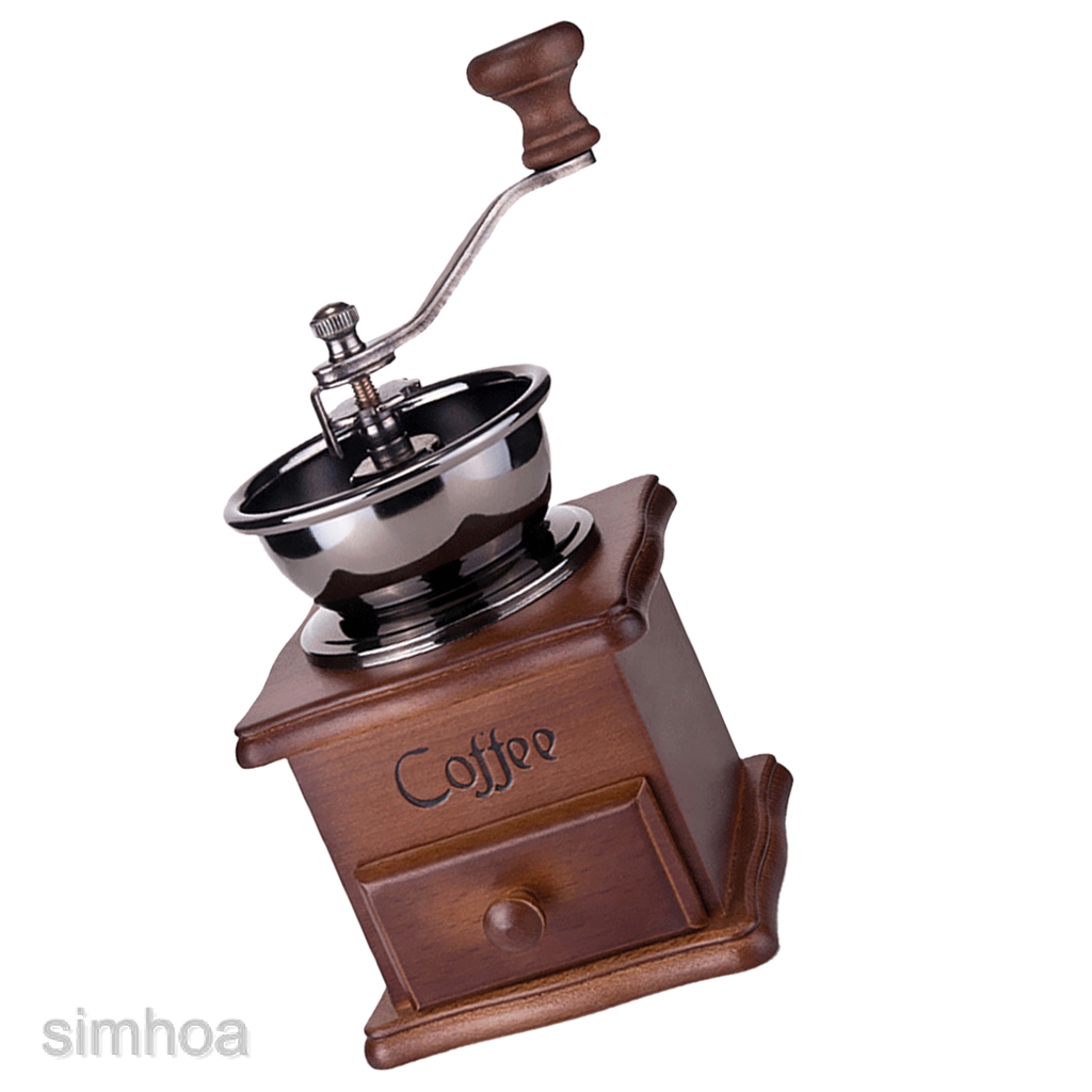 Máy Xay Cà Phê Mini Phong Cách Cổ Điển