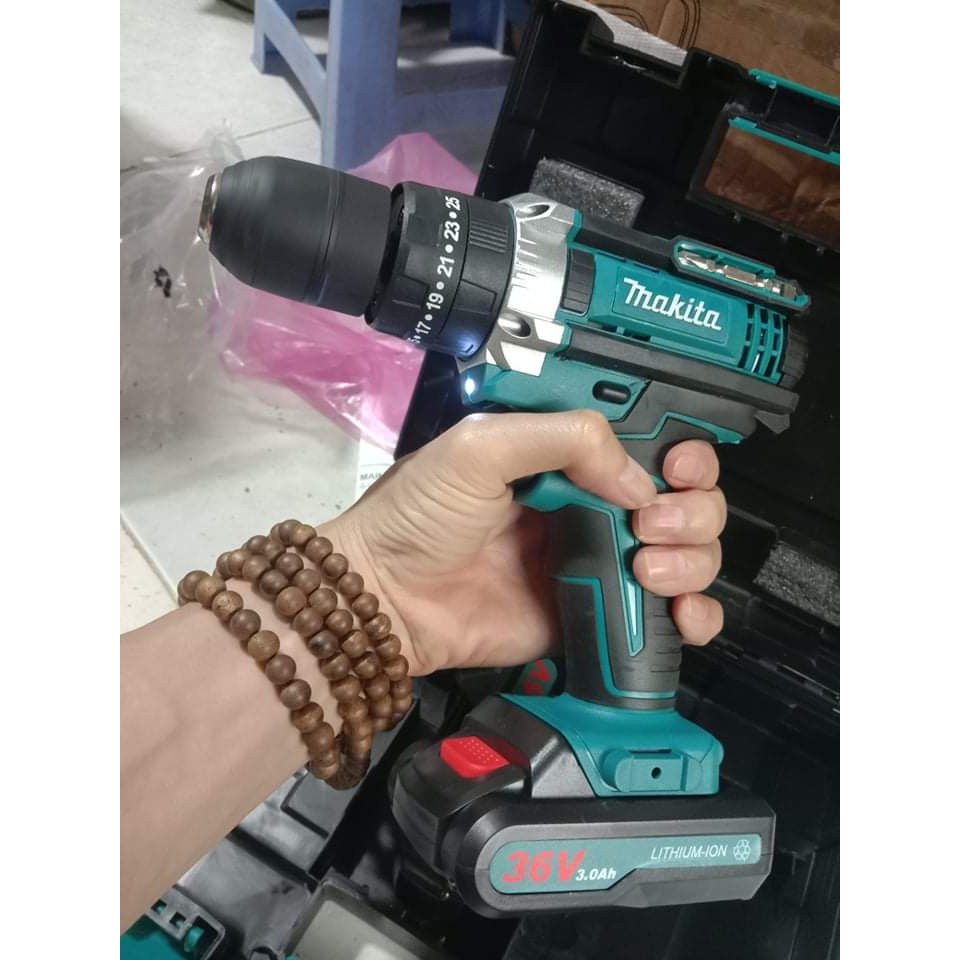 Khoan pin MAKITA 36V DELWAL 36V HITACHI hoặc BOSCH 36V đến 26v có búa và không búa