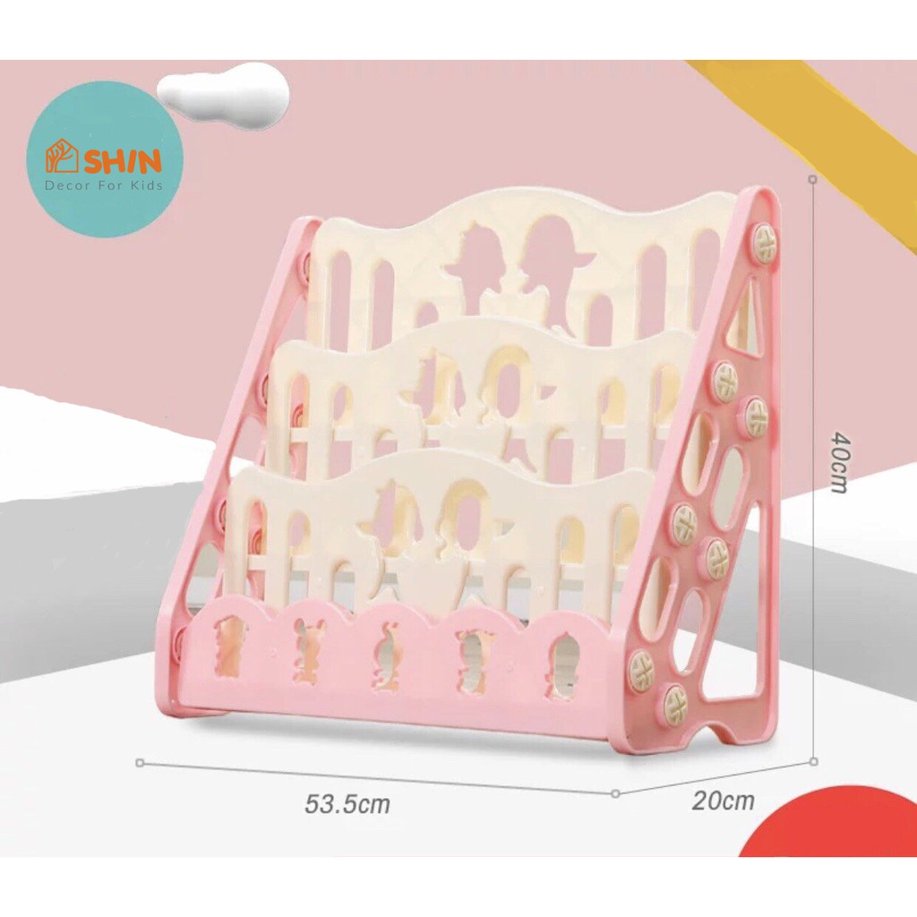 Kệ sách nhựa tiện lợi siêu rẻ