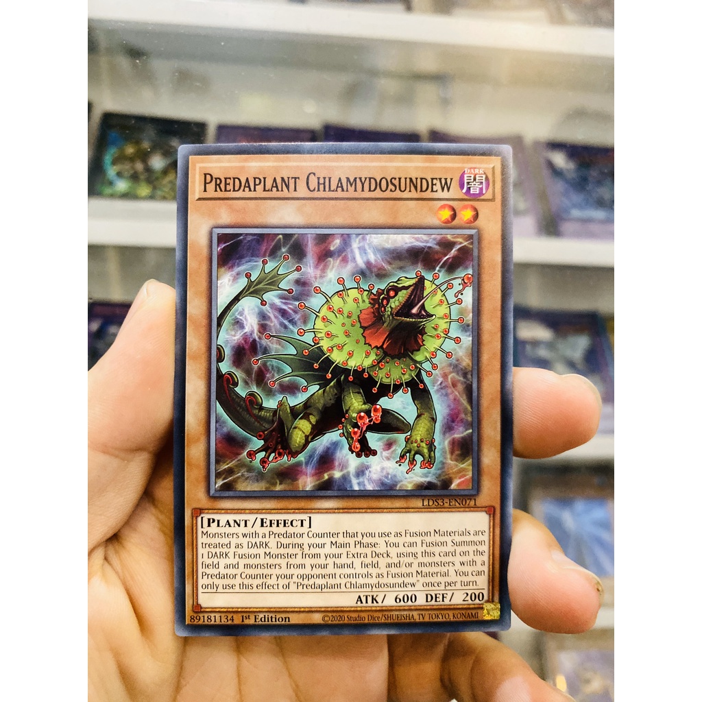 Thẻ Bài YugiOh! Mã LDS3-EN071 - Predaplant Chlamydosundew - Common - 1st Edition