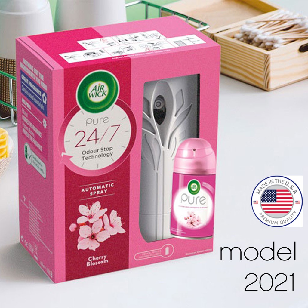 Máy Phun Hương Thơm Tự Động AirWick Freshmatic Automatic Pure Thái Lan NỘI ĐỊA THÁI Chính Hãng