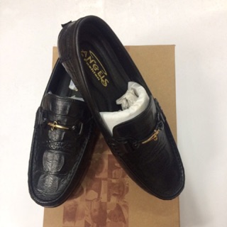 Giày lười da vân cá sâu cao cấp hãng Angels Fashion Việt Nam