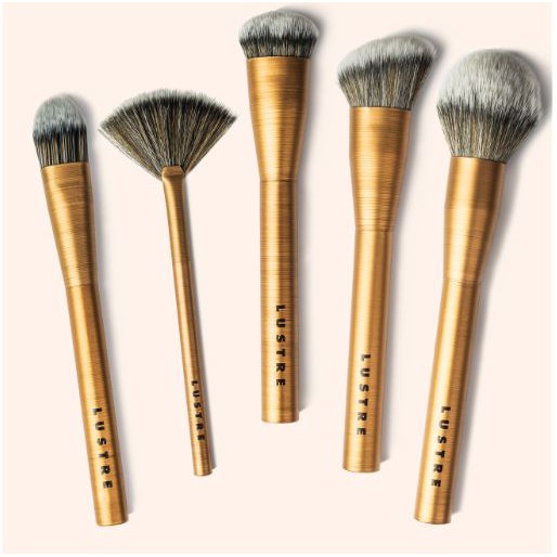 Cọ Phấn Má Lustre Pro Makeup Brush - Blush Brush - Gold Edition F102