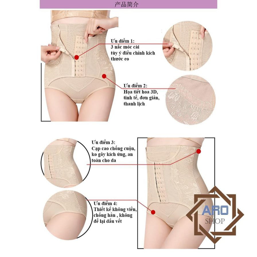 [RẺ VÔ ĐỊCH] Quần Gen Bụng Móc Cài Cạp Thấp