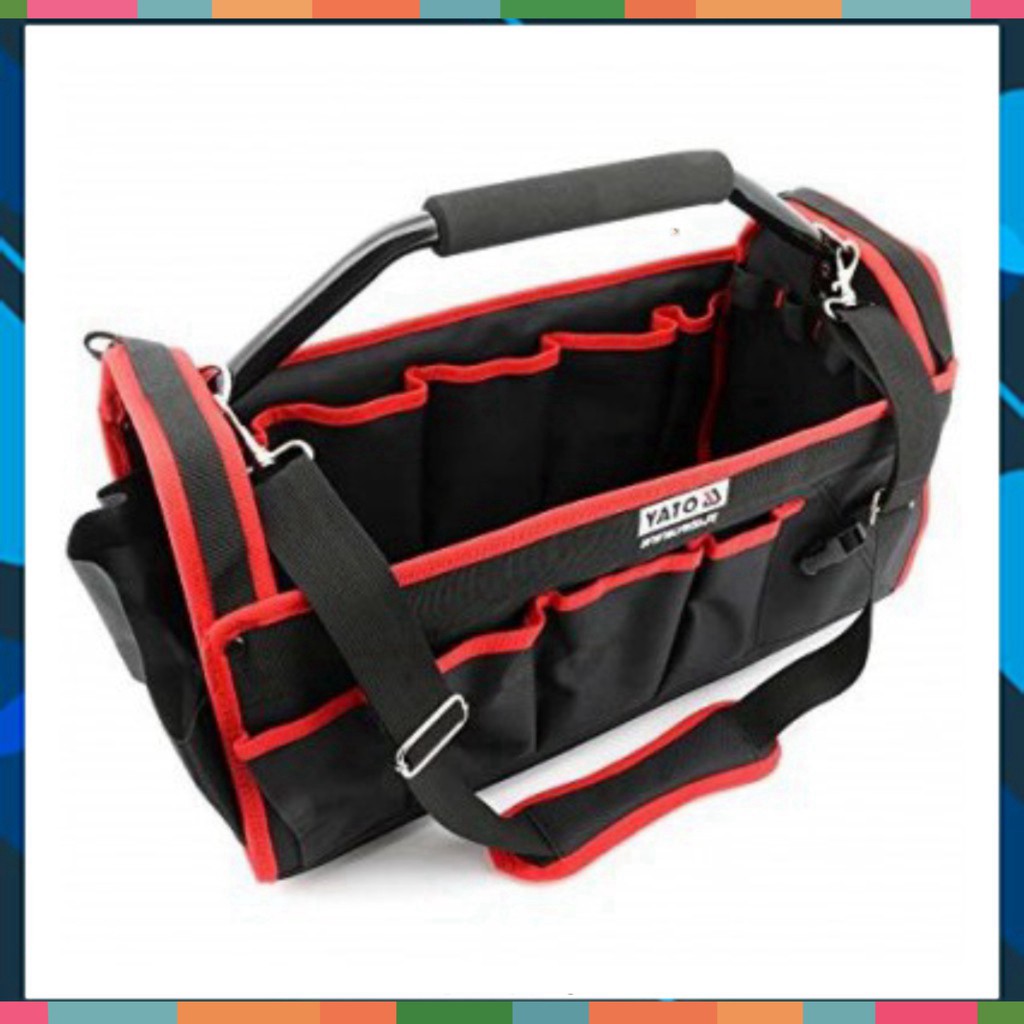 [ Dụng Cụ Số 1 ]. Đồ Nghề Yato Balan. Túi đựng dụng cụ sửa chữa 31 túi hở miệng YATO YT-7435
