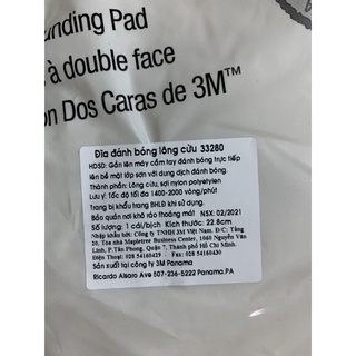 Lông cừu 2 mặt 3M - đánh bóng xe