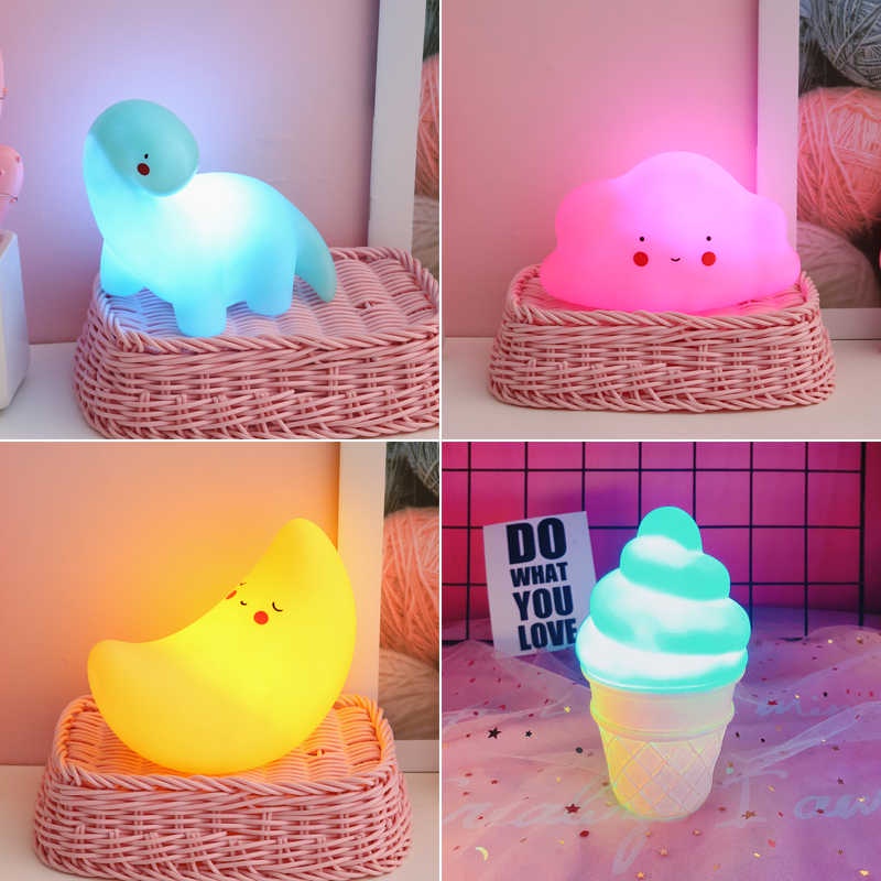 Đèn led hoạt hình dễ thương trang trí decor phòng ngủ  Teddy Bears store
